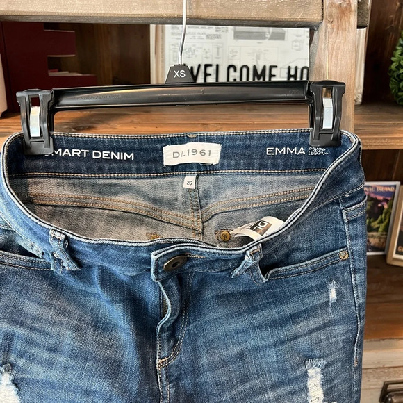 DL1961 smart denim Emma power legging SZ 26 - Picture 6 of 8